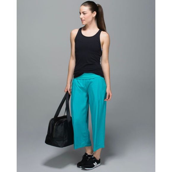 lululemon athletica Pants - Lululemon Tranquility Pant Blue Tropics